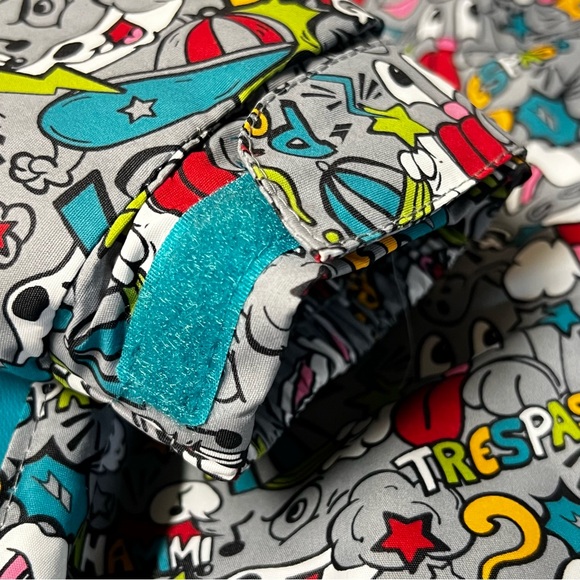 Kids Trespass TP50 Ski Jacket Teal UK 2000 mm Approximate Sz 6 See Measurements - Picture 10 of 14